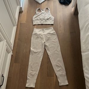 Oatmeal AloSoft Workout Set